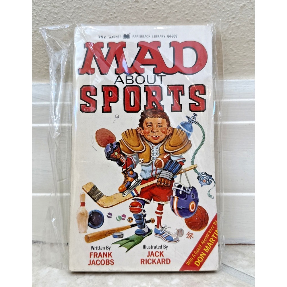 Mad About Sports Warner Paperback Library Edition 1972 First Printing - Picture 2 of 9